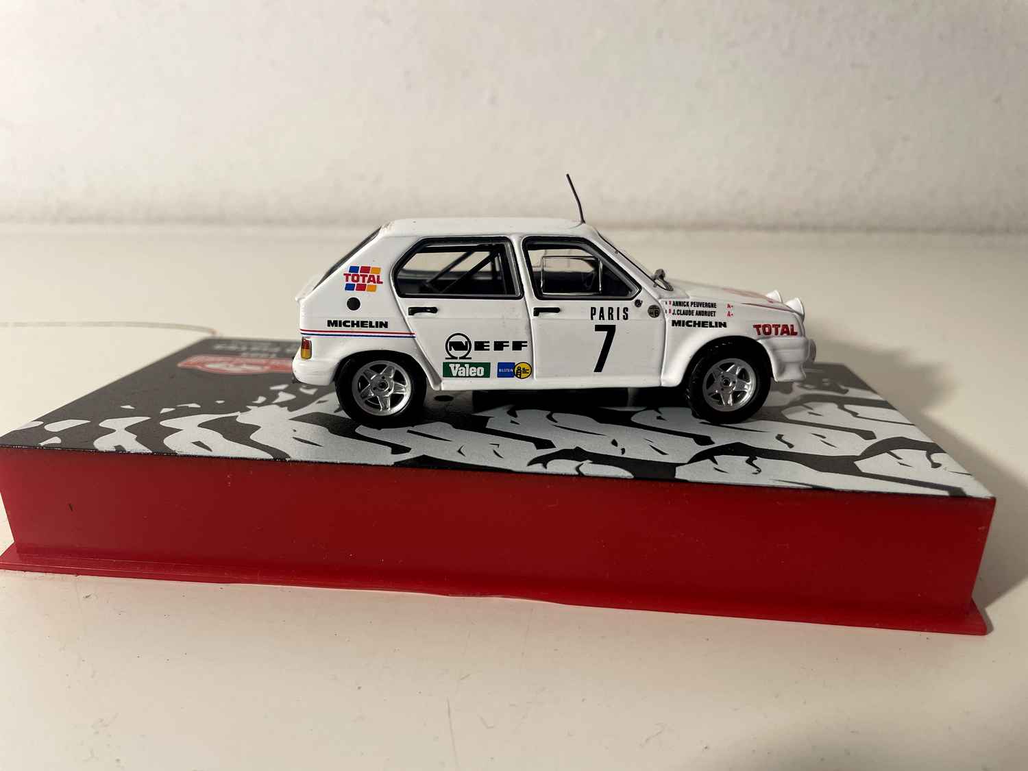 Citroën Visa 1000 pistes witte nummer 7 - rally van Monte-Carlo 1985