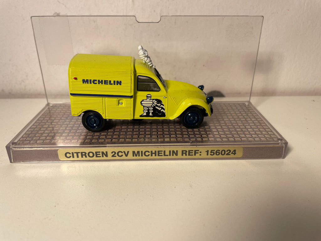 Citroën2 CV fourgonnette jaune MICHELIN - NOREV référence 156024