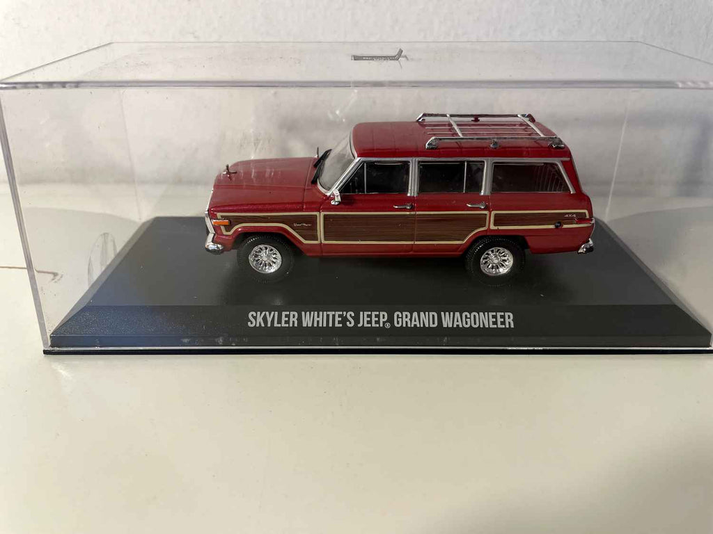 Jeep Grand Wagoneer Skyler White's ciemnoczerwony/bordowy i brązowy - Greenlight Collectibles