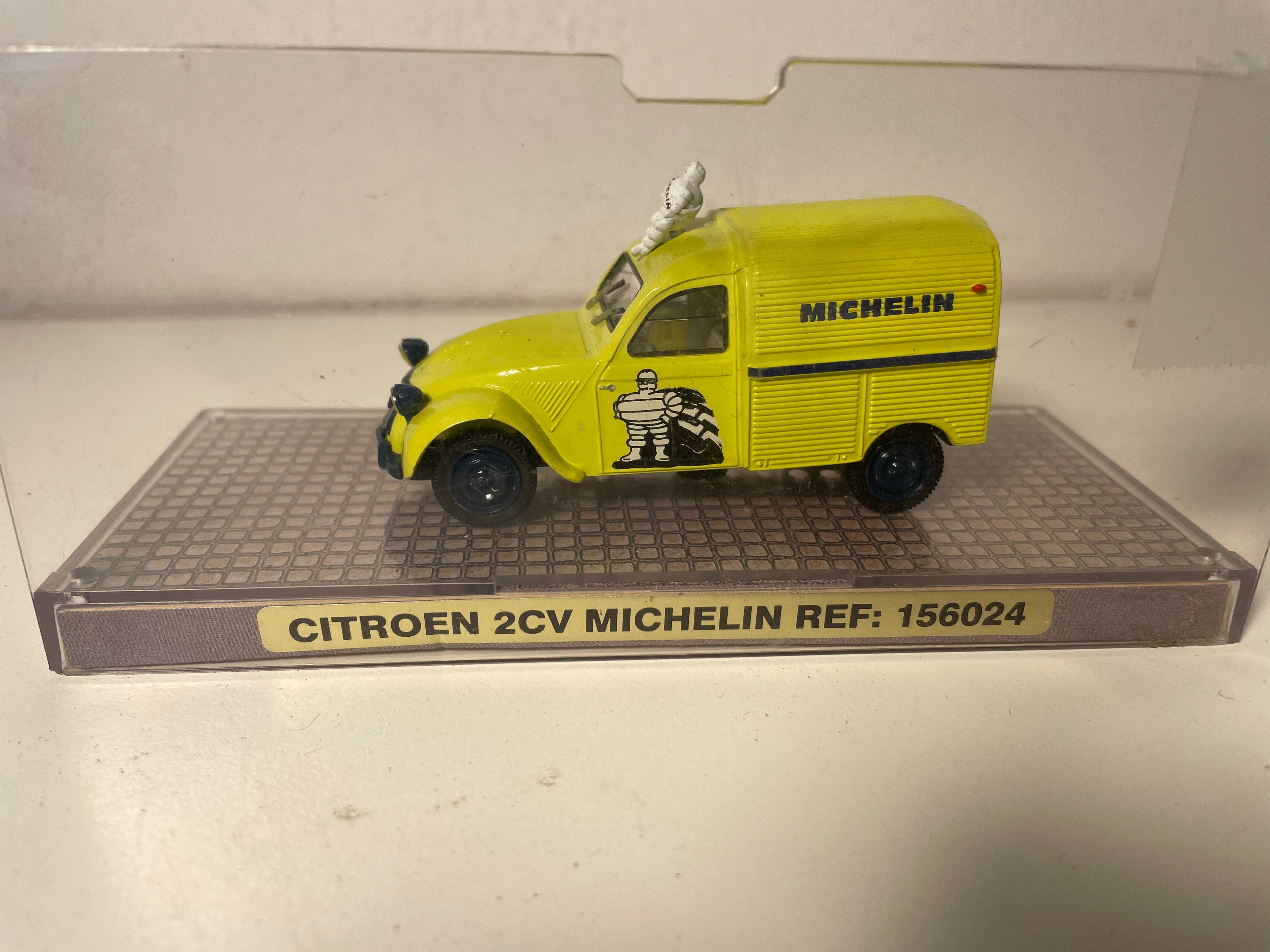 Citroën2 CV fourgonnette jaune MICHELIN - NOREV référence 156024