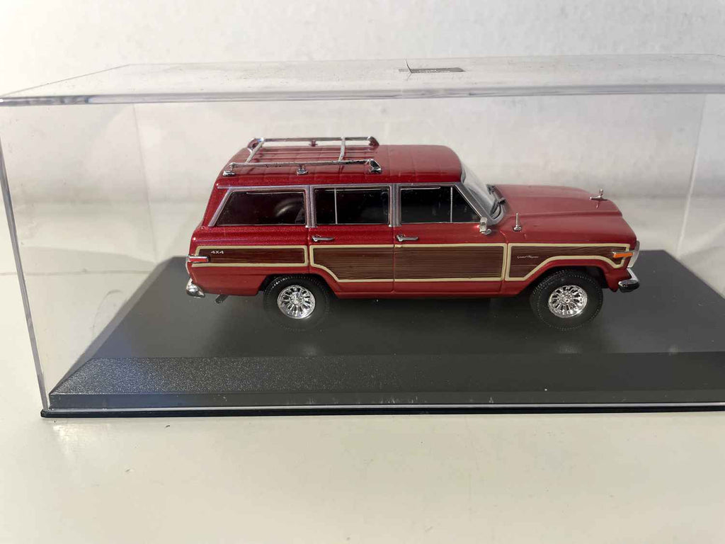 Jeep Grand Wagoneer Skyler White's ciemnoczerwony/bordowy i brązowy - Greenlight Collectibles