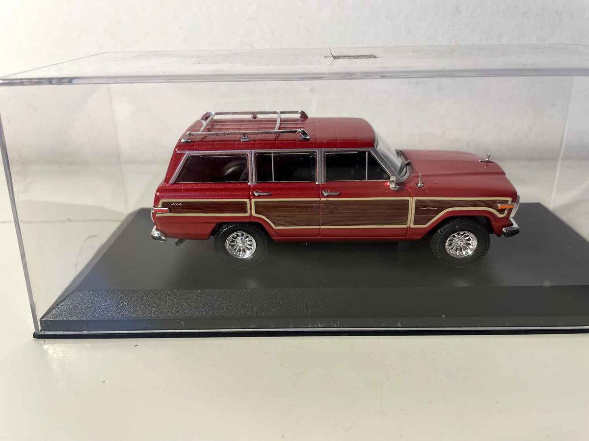 Jeep Grand Wagoneer Skyler White's ciemnoczerwony/bordowy i brązowy - Greenlight Collectibles