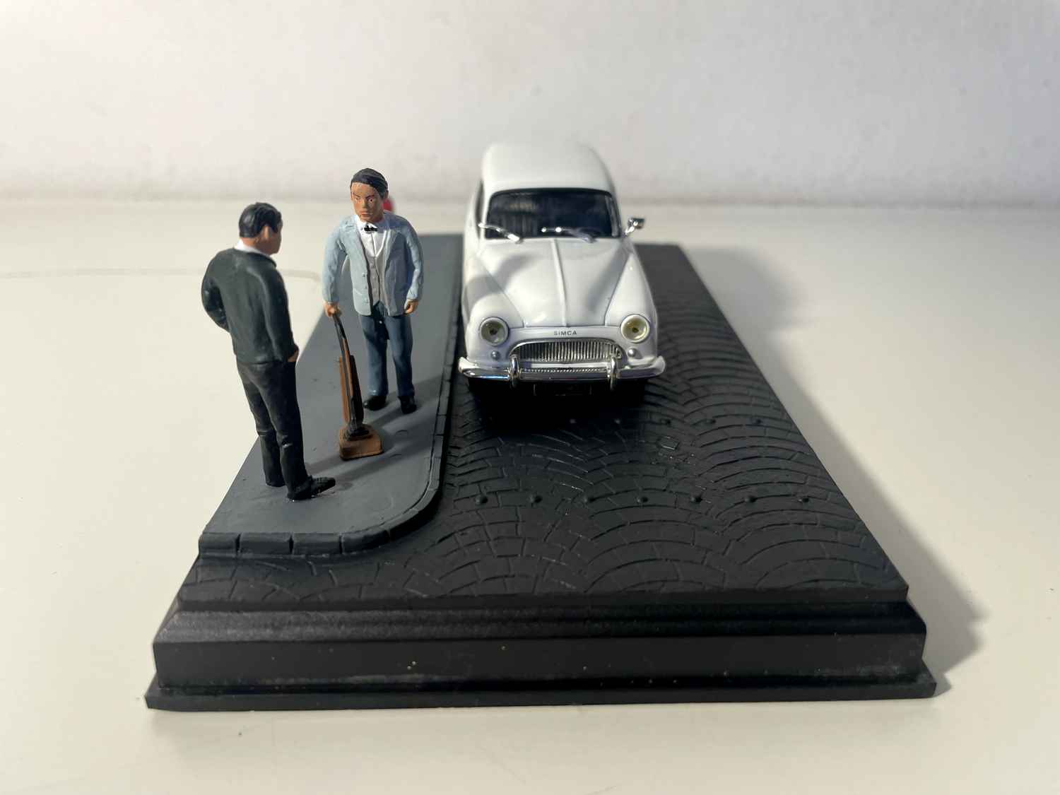 Simca Aronde Châtelaine branco - The Nationale 7 - A rota azul
