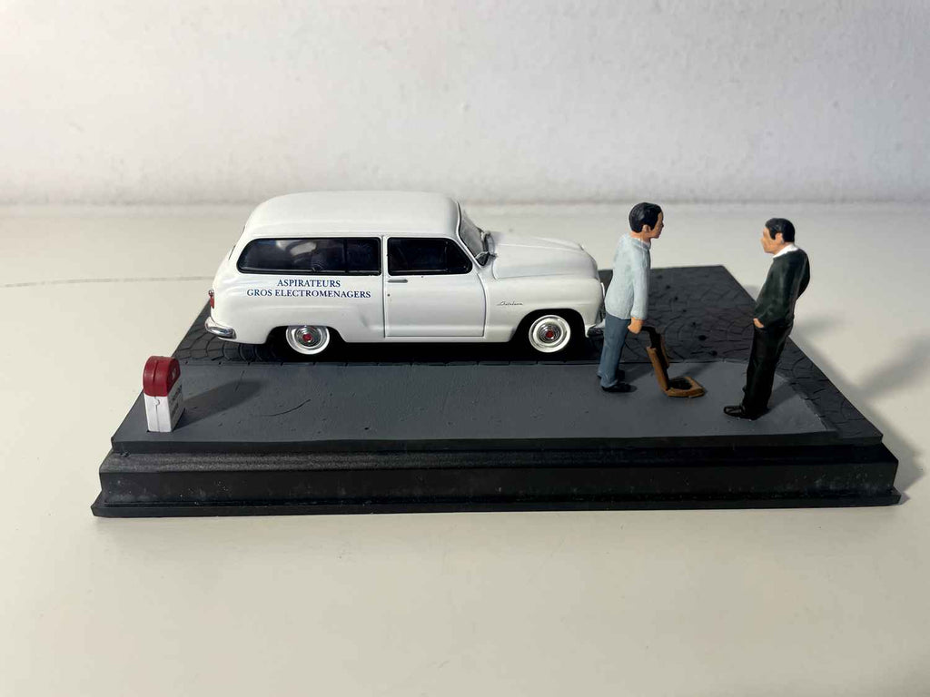 Simca Aronde Châtelaine biała – The Nationale 7 – Trasa niebieska