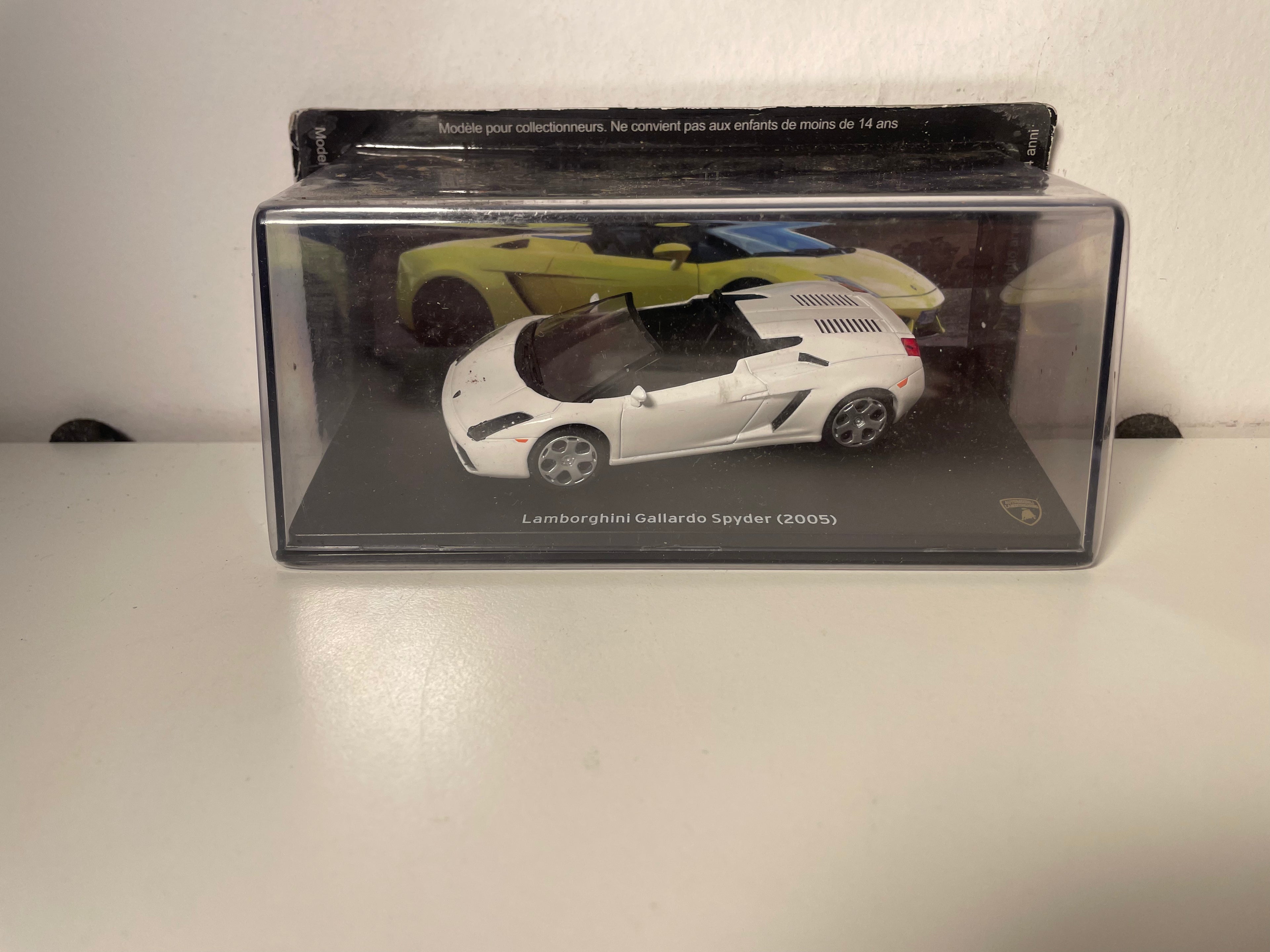 Lamborghini Gallardo Spyder wäiss vu 2005