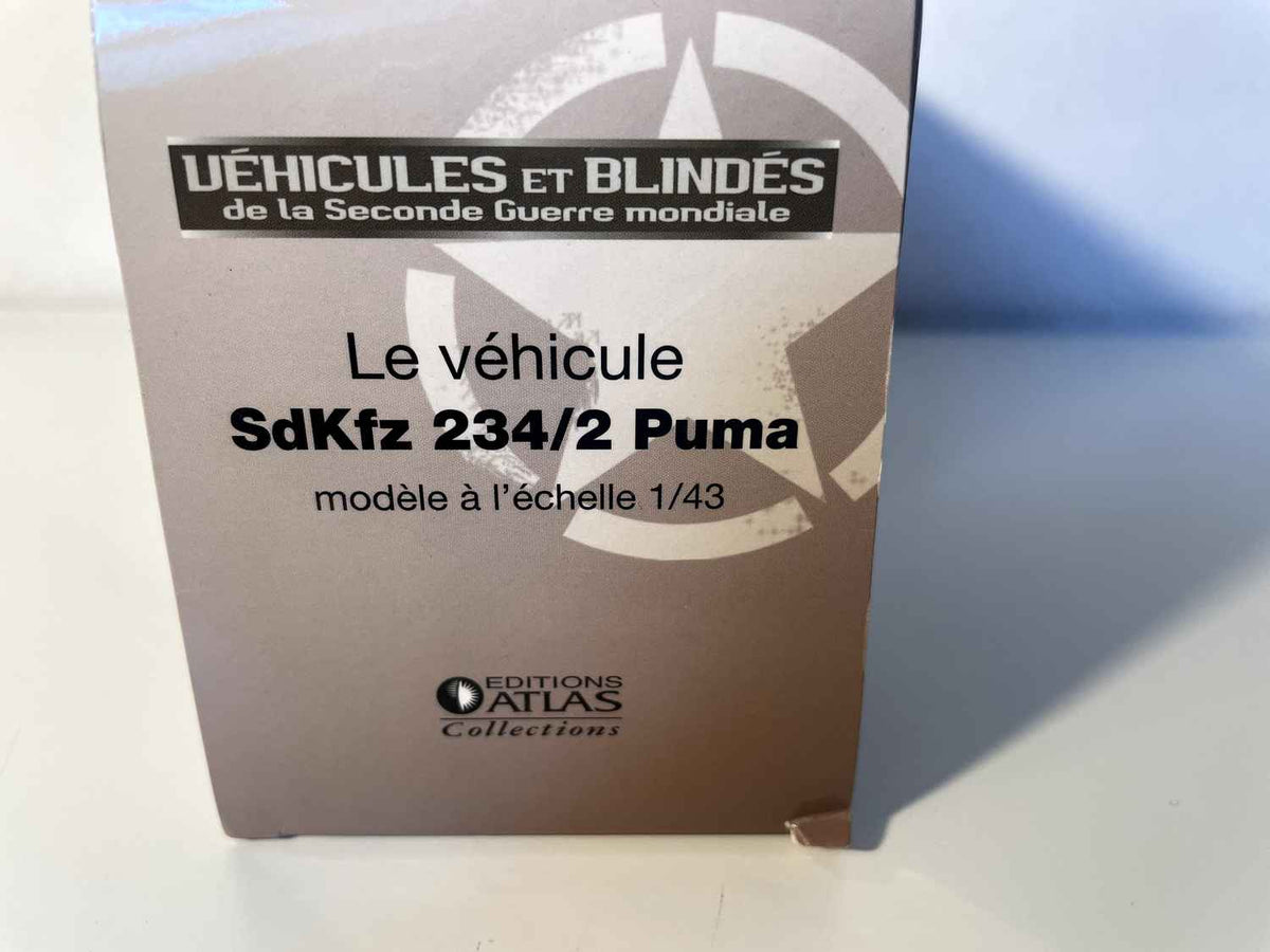Vehículo militar SdKfz 234/2 Puma (tanque) - Atlas