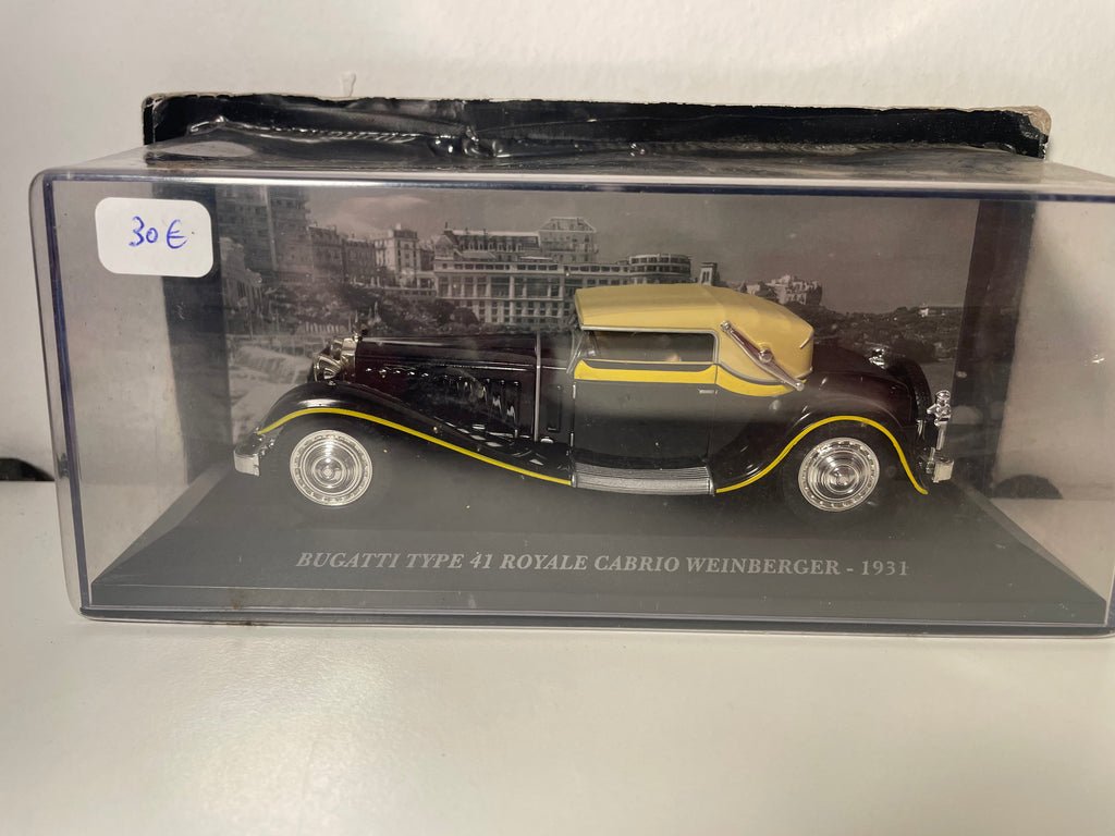 Bugatti type 41 royale Cabrio Weinberger from 1931