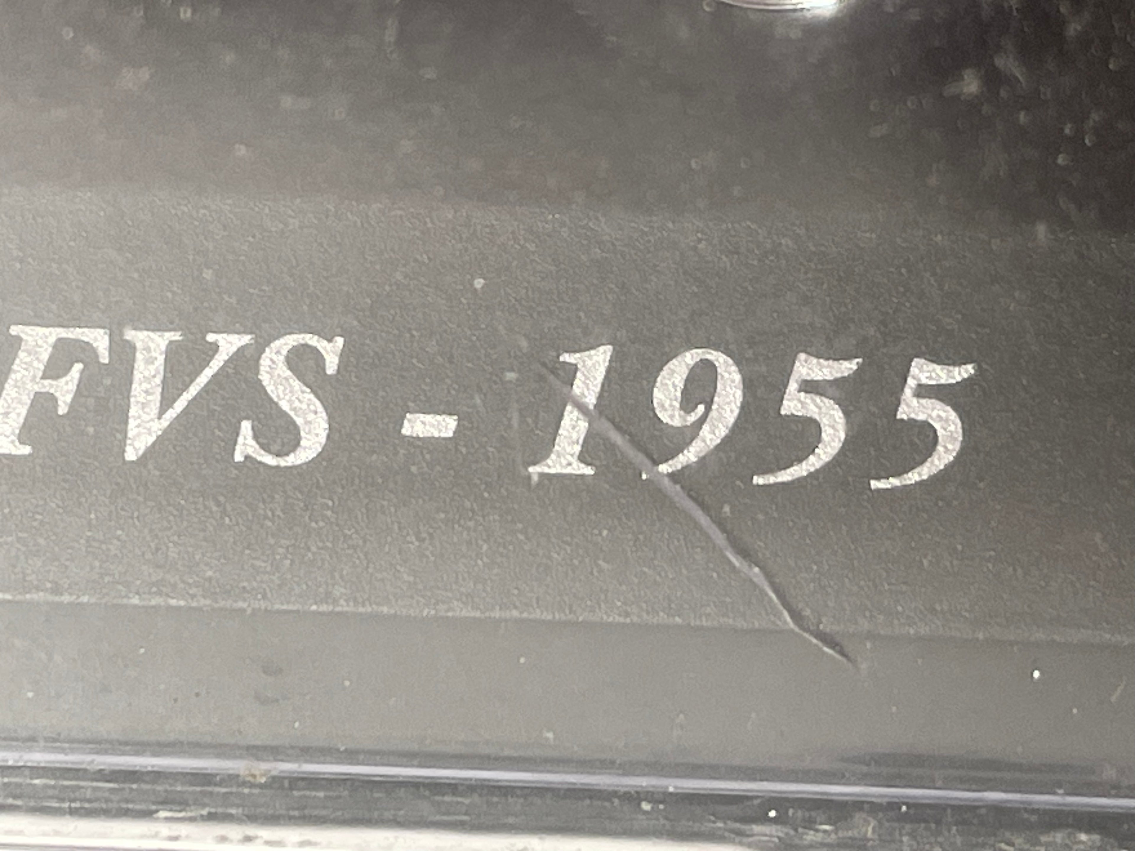 Facel Vega FVS rood uit 1955