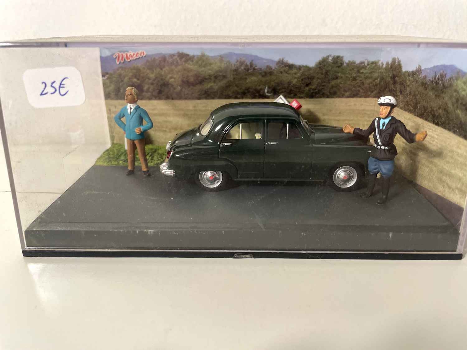 Simca Aronde green – The Nationale 7 – Trasa niebieska
