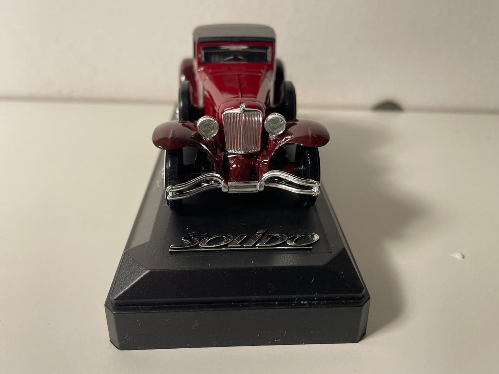 Cord L29 Spider bordeaux et toit noir - Solido référence 4080 (voiture américaine)