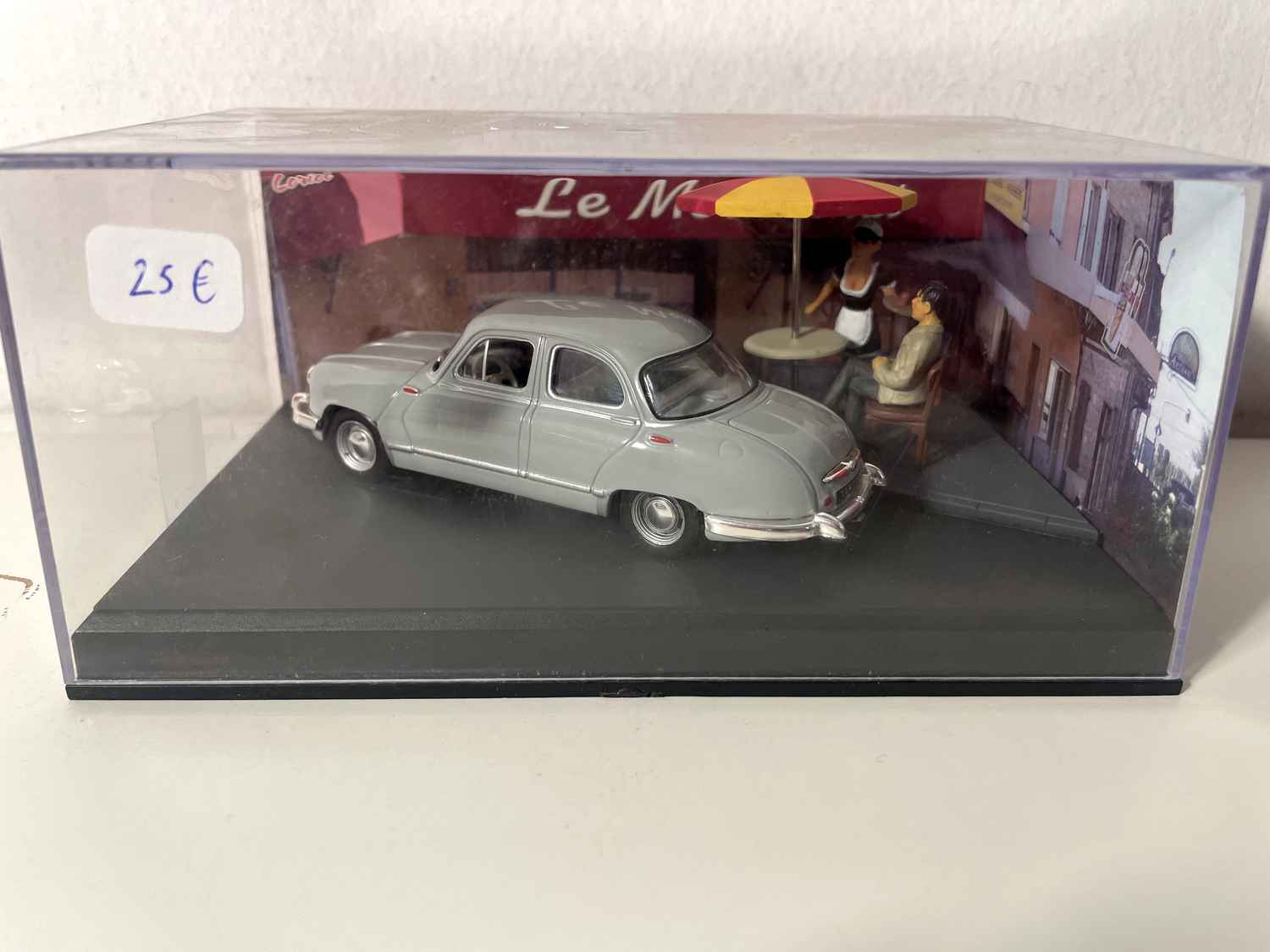 Panhard Dyna Z szary - La Nationale 7 - Trasa niebieska