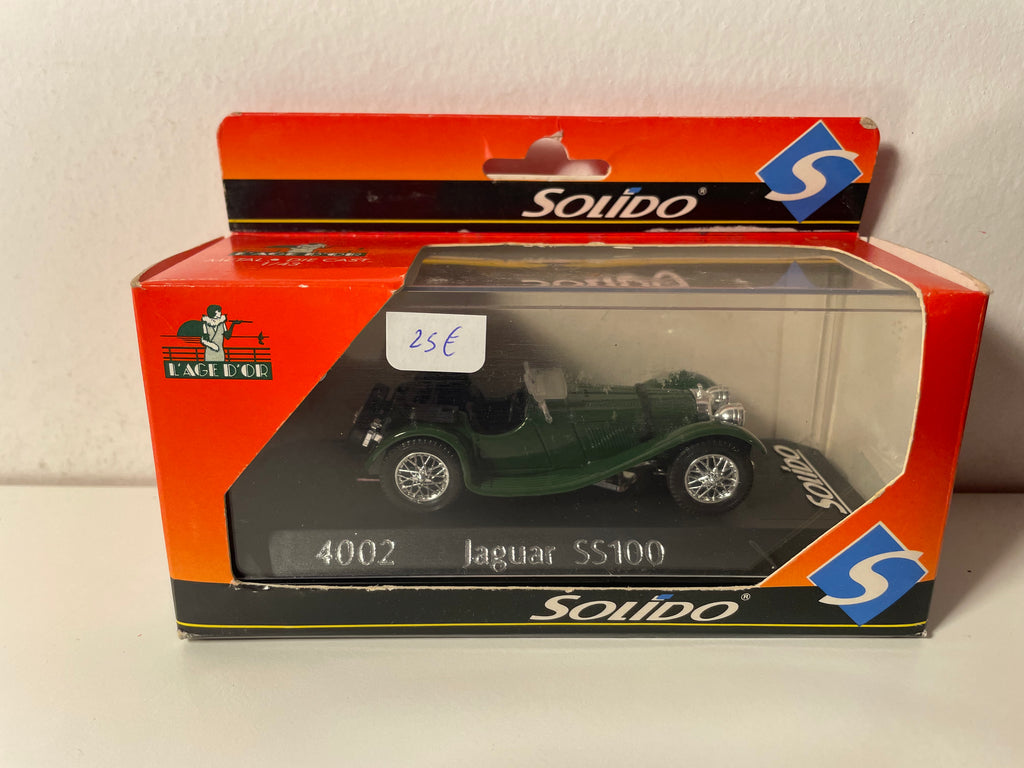 Jaguar SS100 Grün - Solido Referenz 4002
