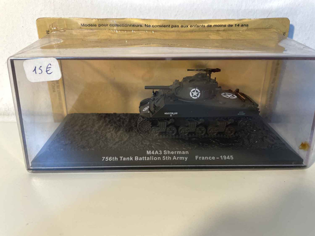 Militärfahrzeug M4A3 Sherman Panzer 756. Panzerbatailloun 5. Arméi (Frankräich) - 1945