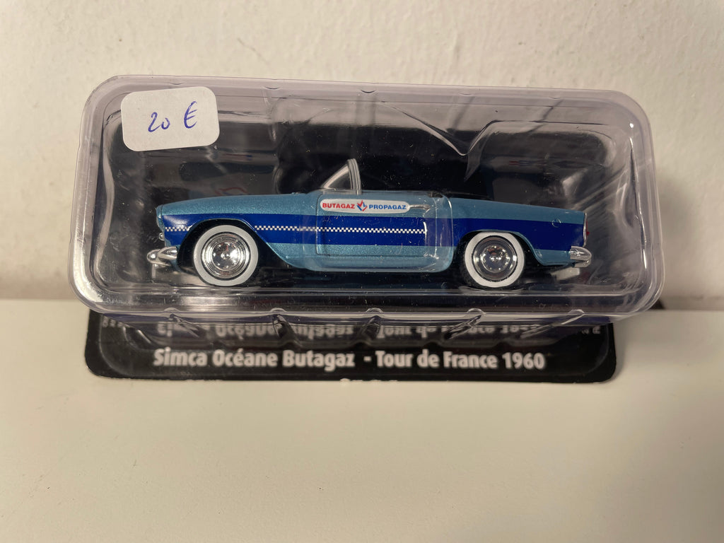 Simca Océane bleue "Butagaz" du Tour de France de 1960