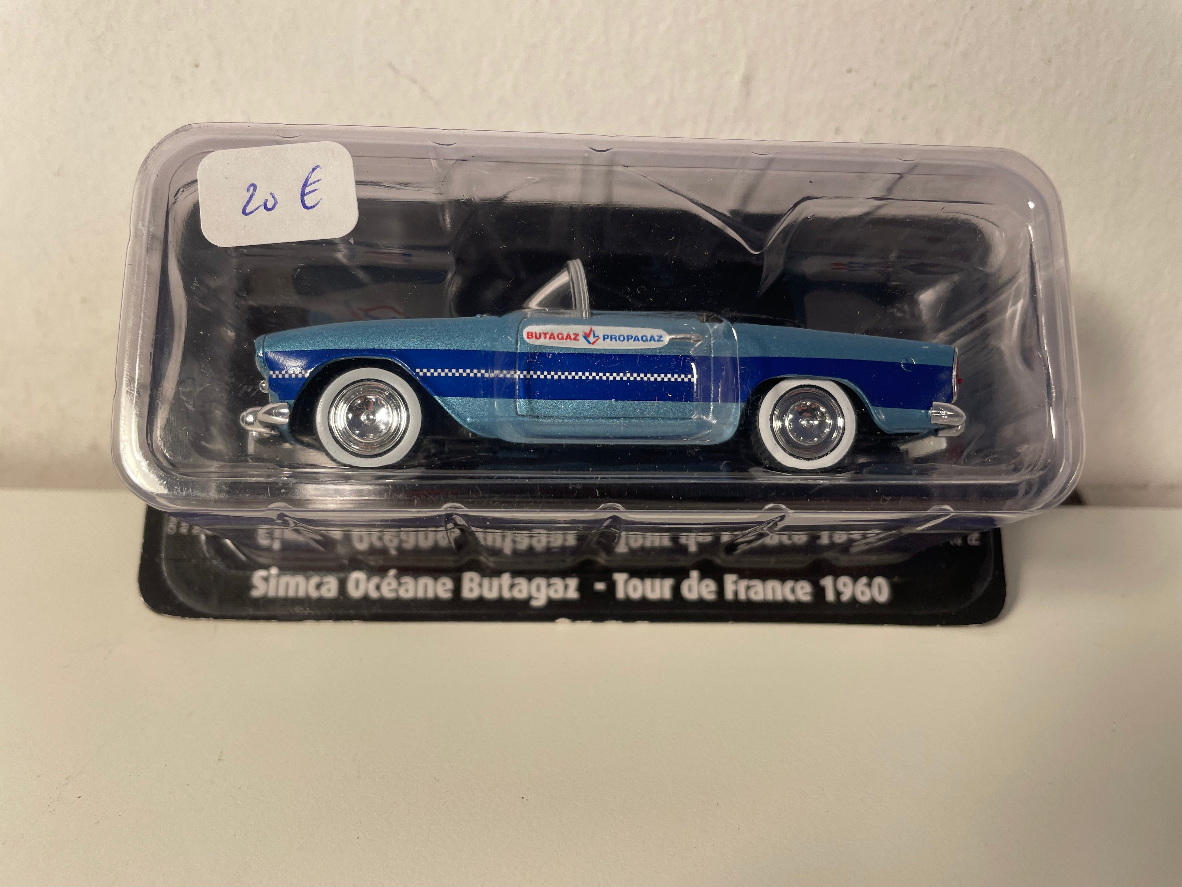 Simca Océane bleue "Butagaz" du Tour de France de 1960