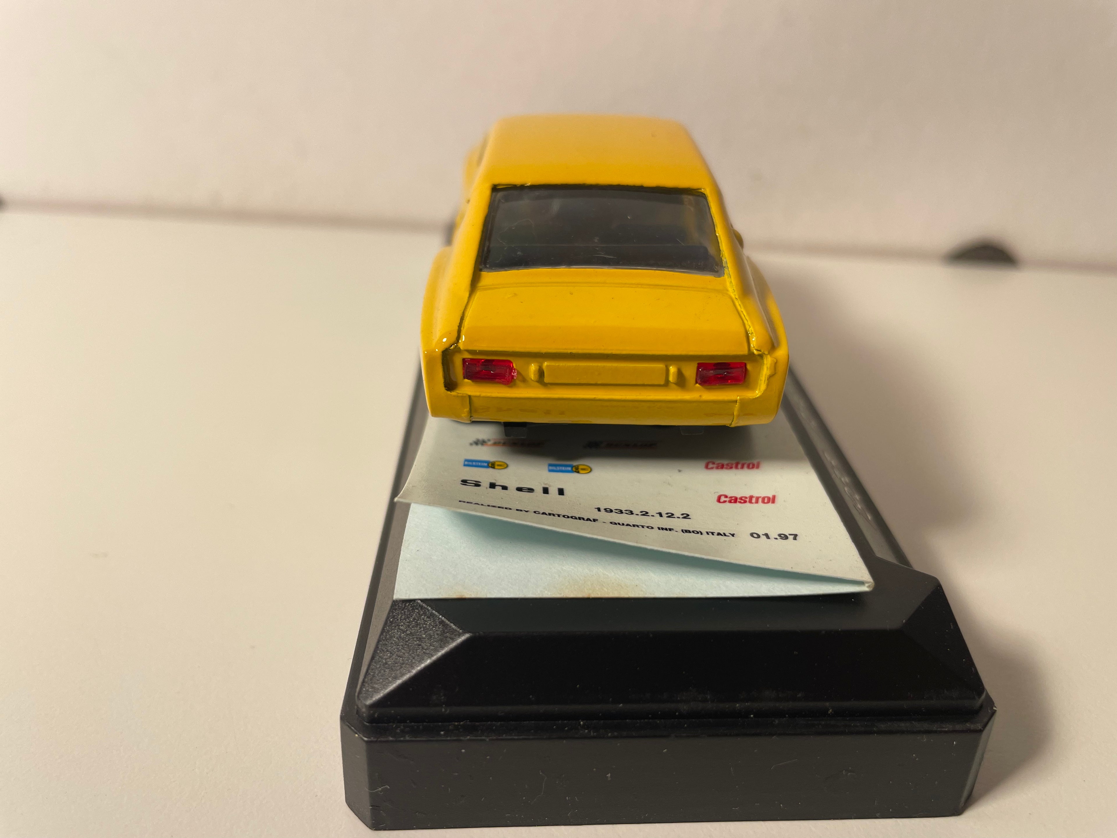 Ford Capri amarillo número 14 de 1973 - Solido referencia 1933