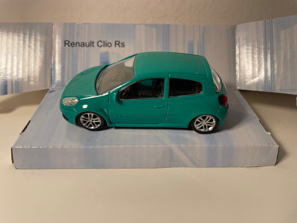 Renault Clio RS verte (voiture en plastique) - Mondo Motors