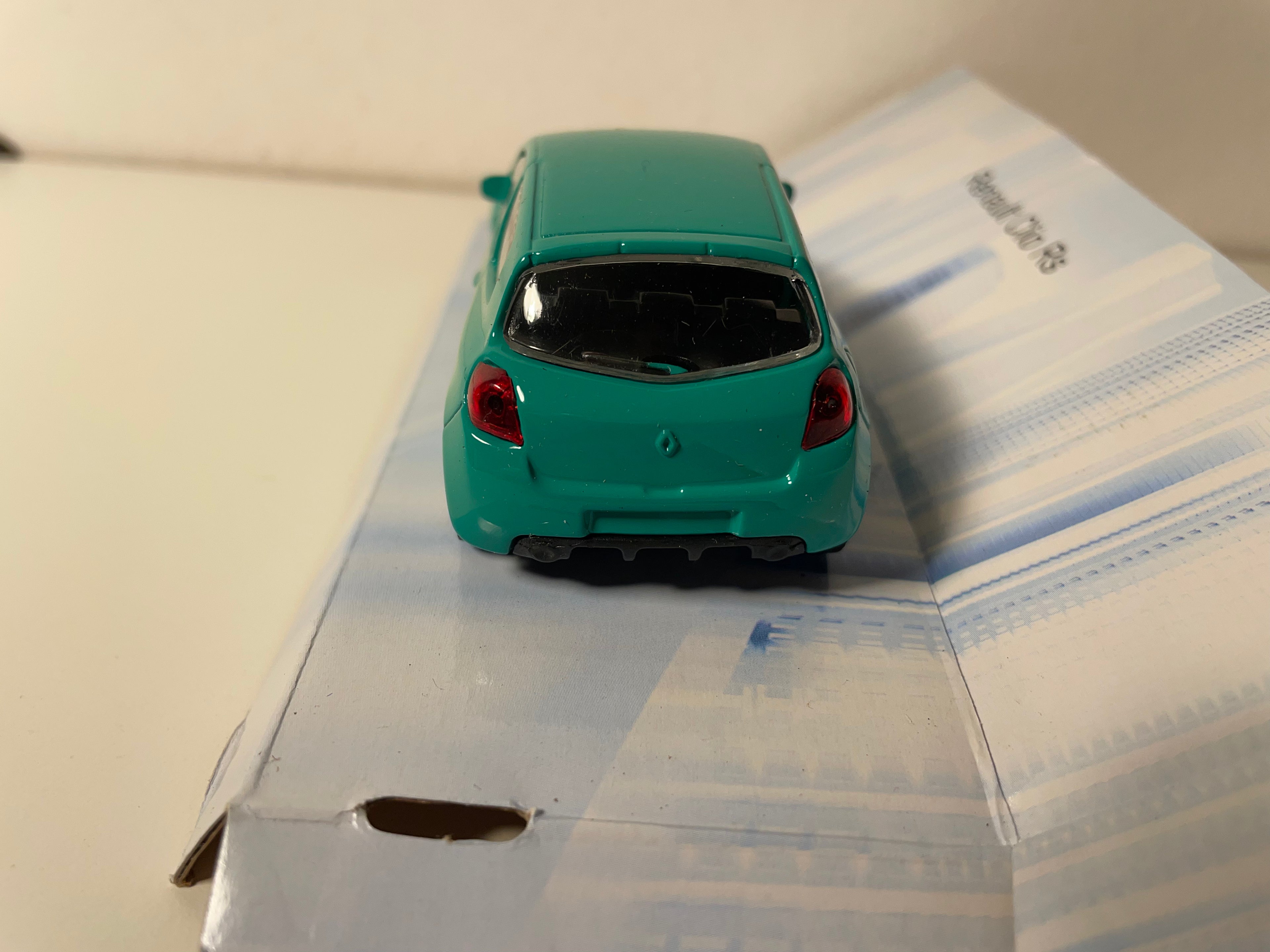 Renault Clio RS groen (plastic auto) - Mondo Motors