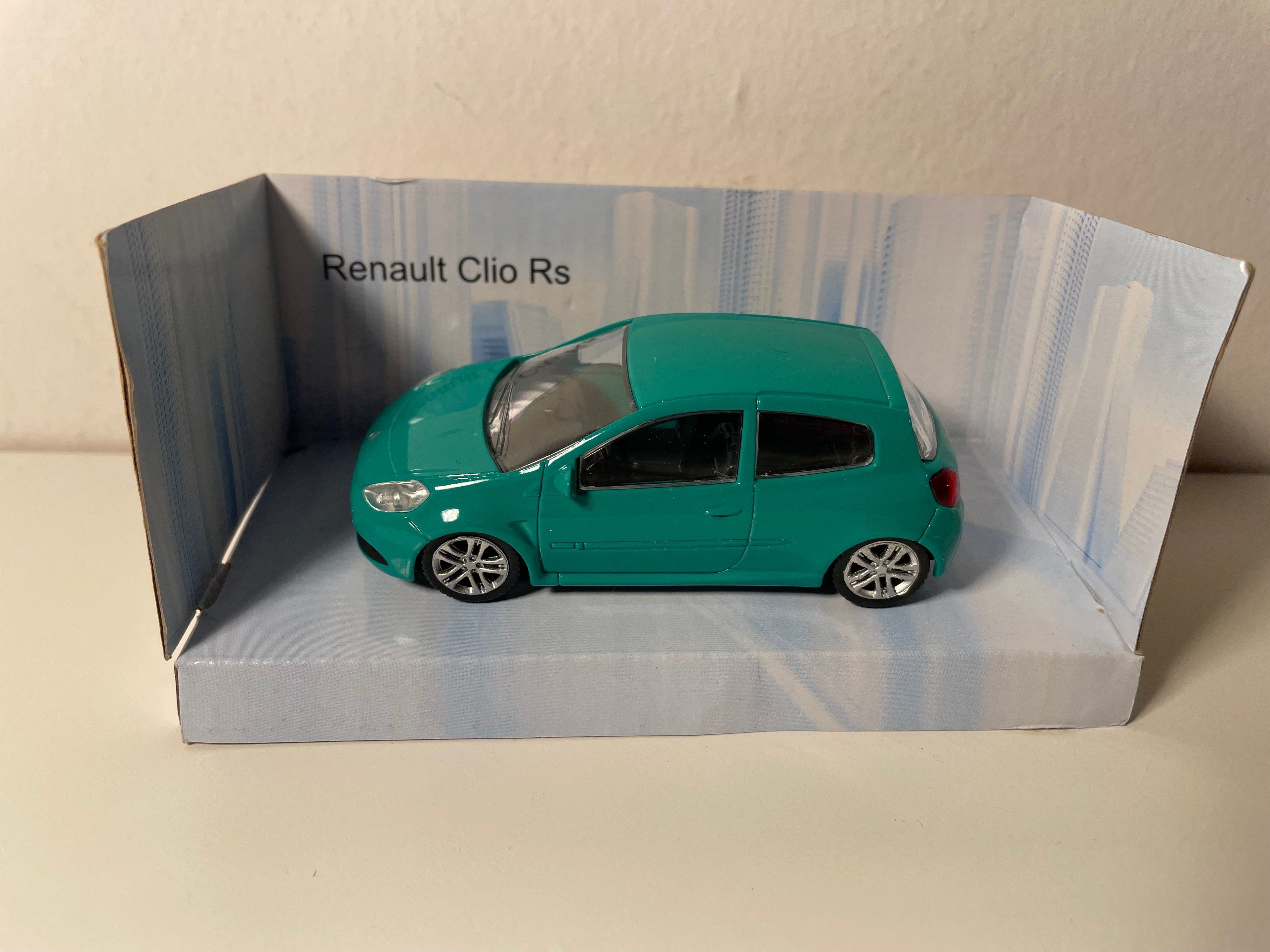 Renault Clio RS verte (voiture en plastique) - Mondo Motors