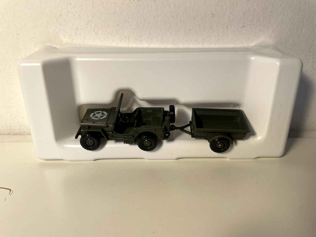 Willys Jeep a säin Unhänger - Solido
