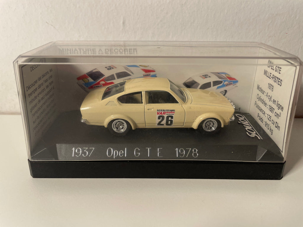 Opel GTE del 1978 con numero 26 (riferimento Solido 1937)