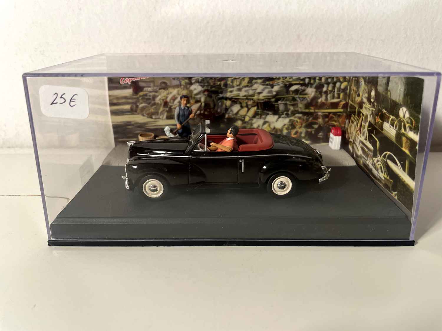 Peugeot 203 cabriolet preta - A Nacional 7 - a estrada azul