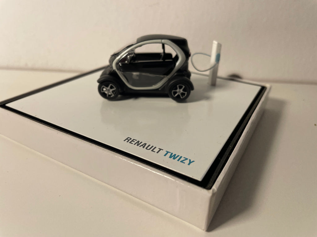 Renault Twizy Preto (Veículo Elétrico) - Conjunto de Caixa Quadrada