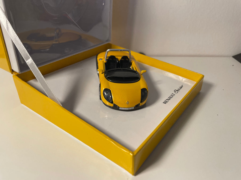 Renault Spider jaune - NOREV - pudełko kwadratowe