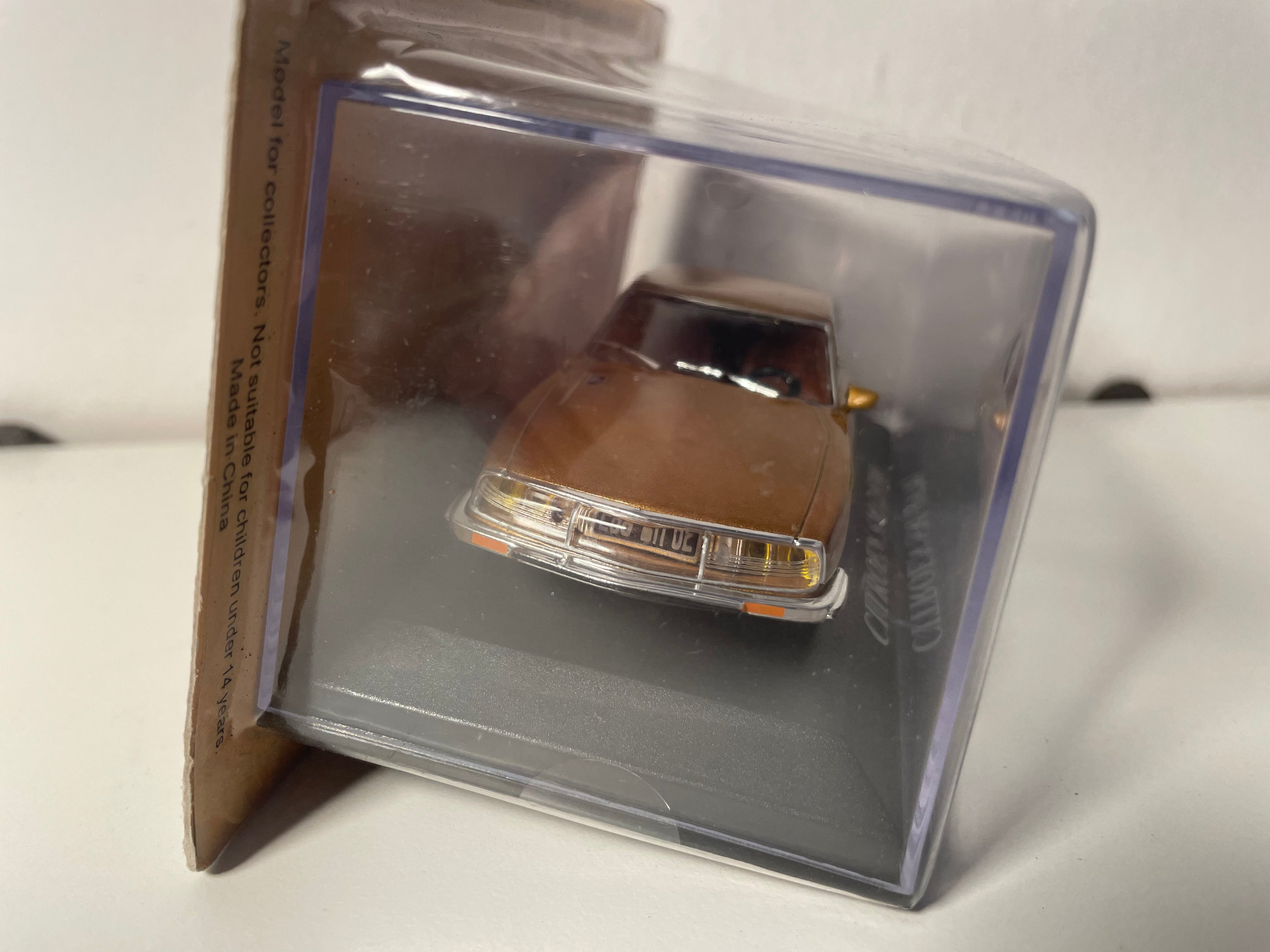 Citroën SM Brown aus dem Jahr 1970 (Plexi -Box)