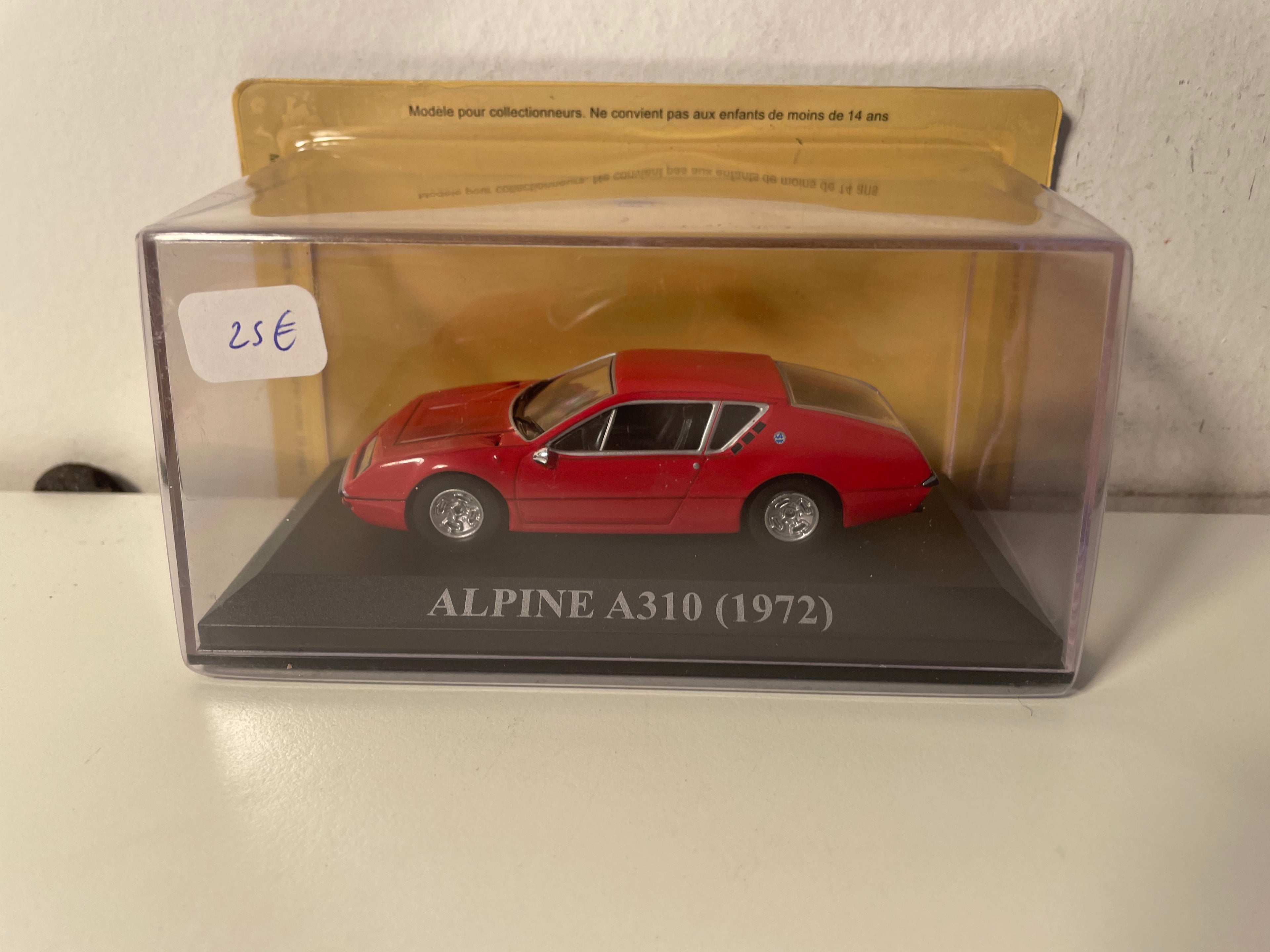 Renault Alpine A310 rojo de 1972