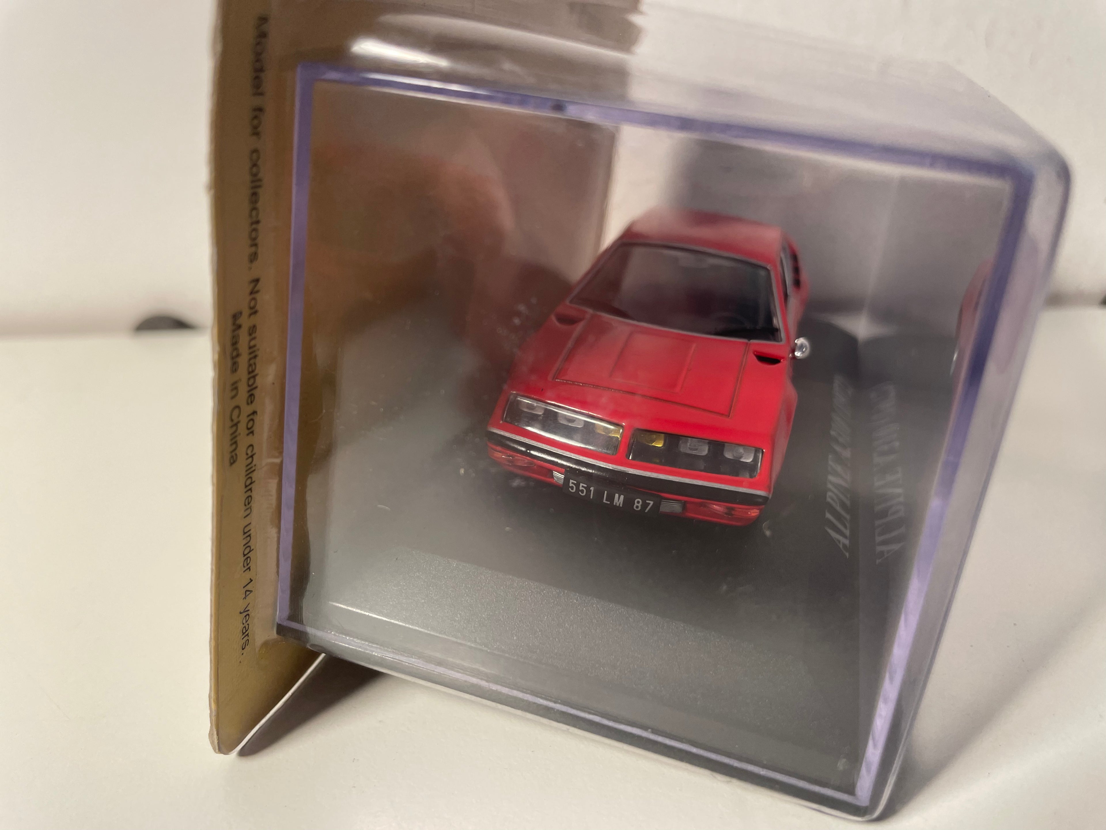 Renault Alpine A310 rojo de 1972