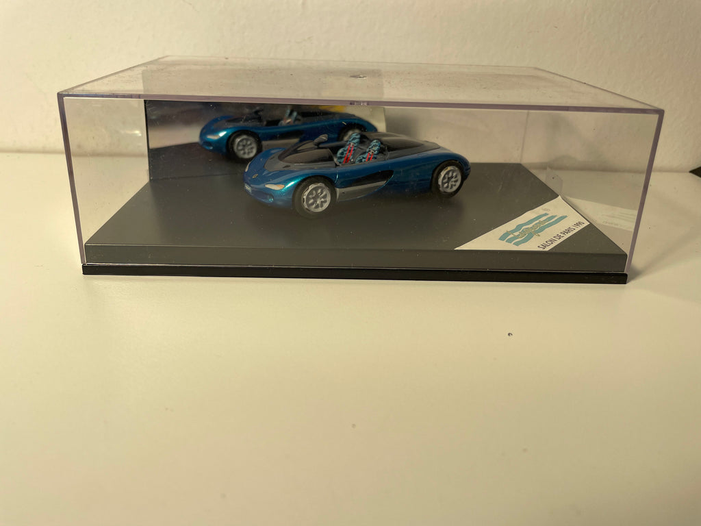 Renault Laguna bleue - salon de Paris 1990 - coffret boite rectangle