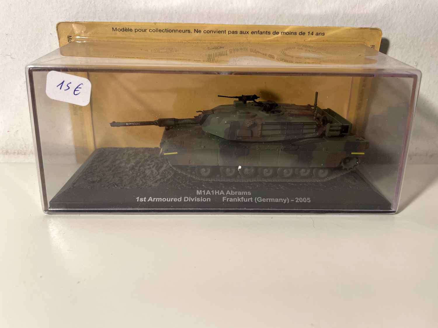 Czołg wojskowy M1A1HA Abrams 1. Dywizja Pancerna Frankfurt (Niemcy) 2005