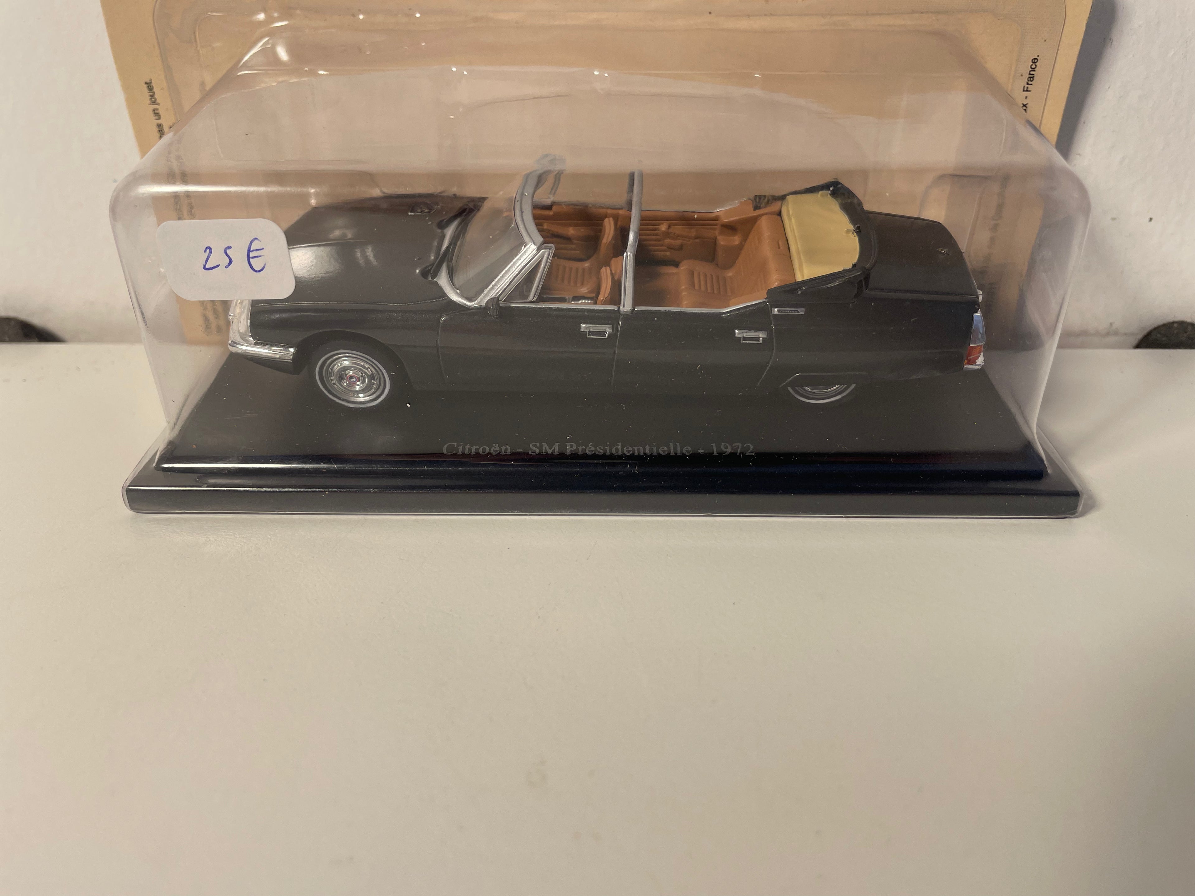 Citroën SM Presidential nera del 1972 (blister)