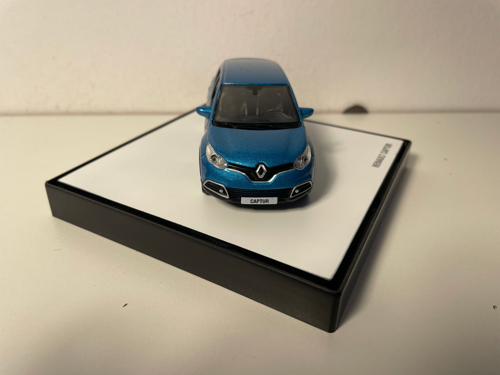 Renault Captur bleue - coffret boite carrée