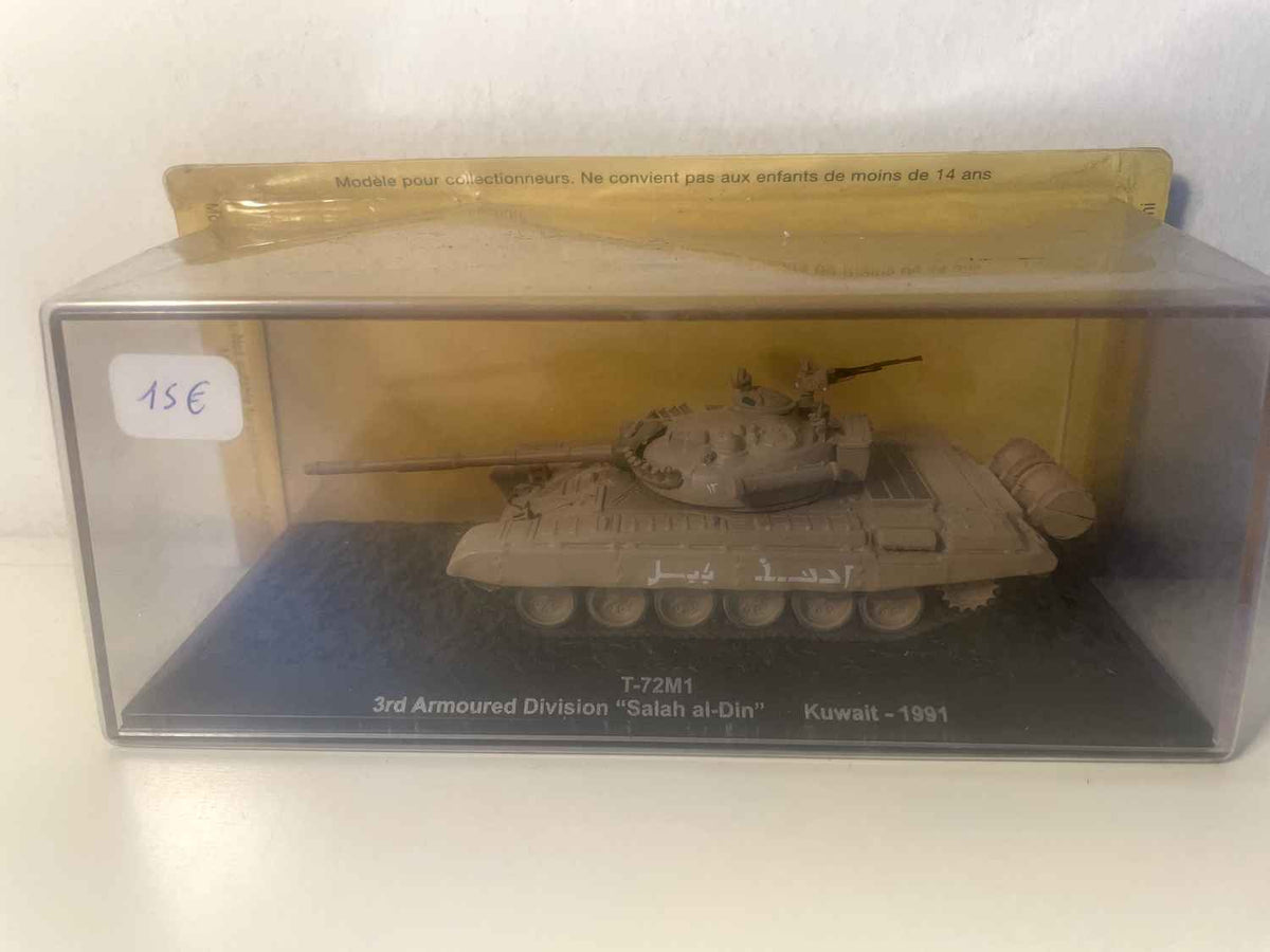 Czołg wojskowy T-72M1 3. Dywizji Pancernej "Salah Al Din" (Kuwejt) - 1991