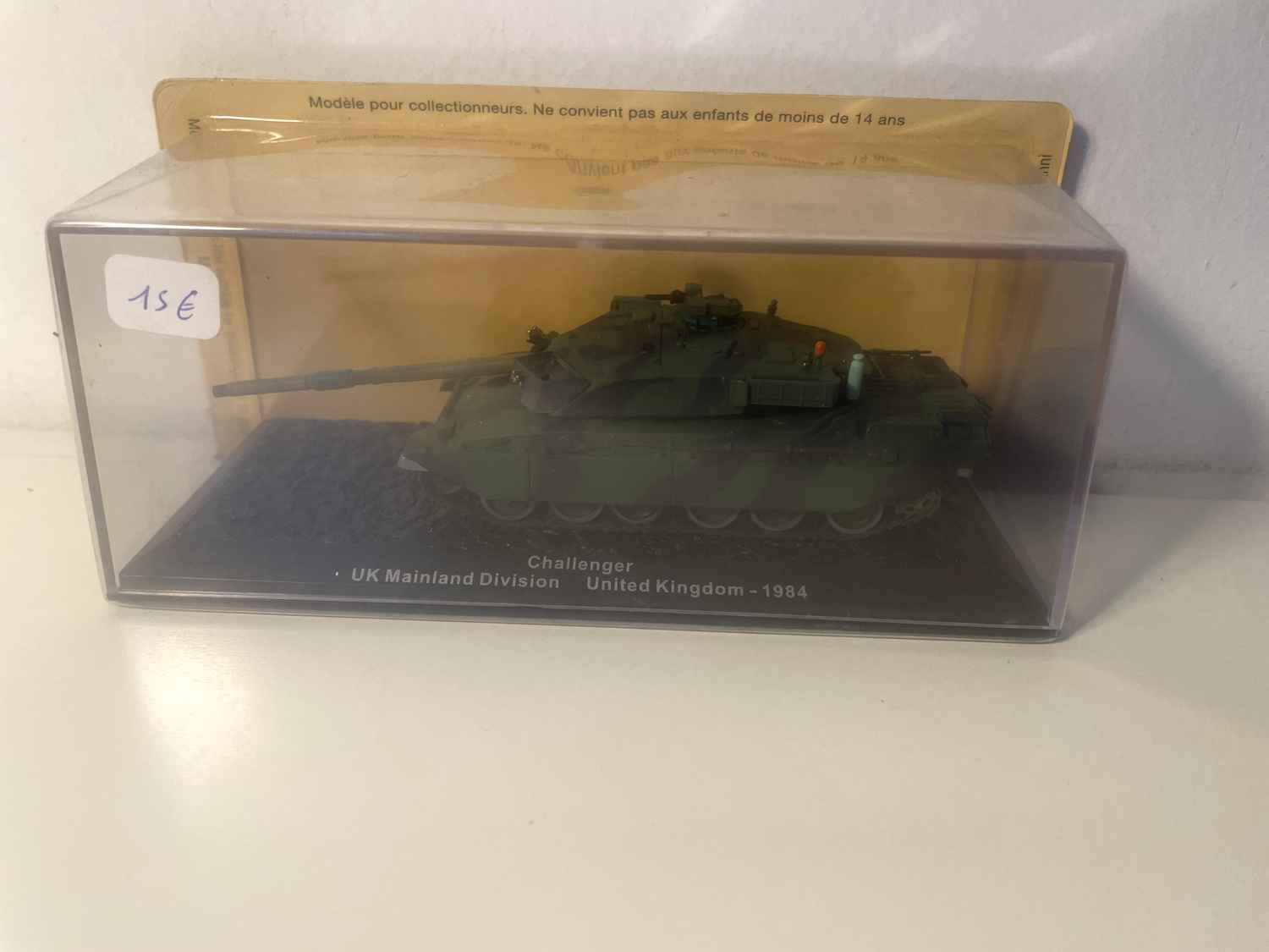 Veículo militar Tanque Challenger Divisão Continental do Reino Unido (Reino Unido) - 1984