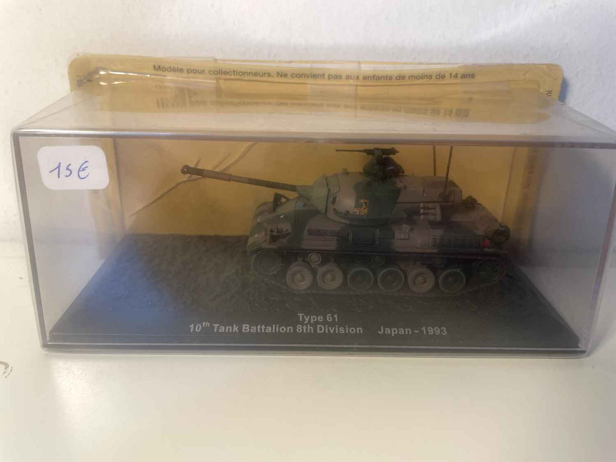 Vehículo militar tanque tipo 61, 10.º Batallón de Tanques, 8.ª División (Japón), 1993