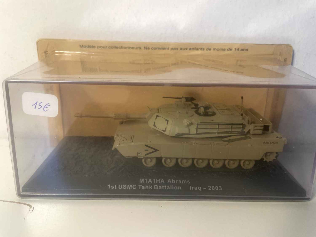 Véhicule militaire char M1A1HA Abrams 1st USMC Tank Battalion (Irak) - 2003