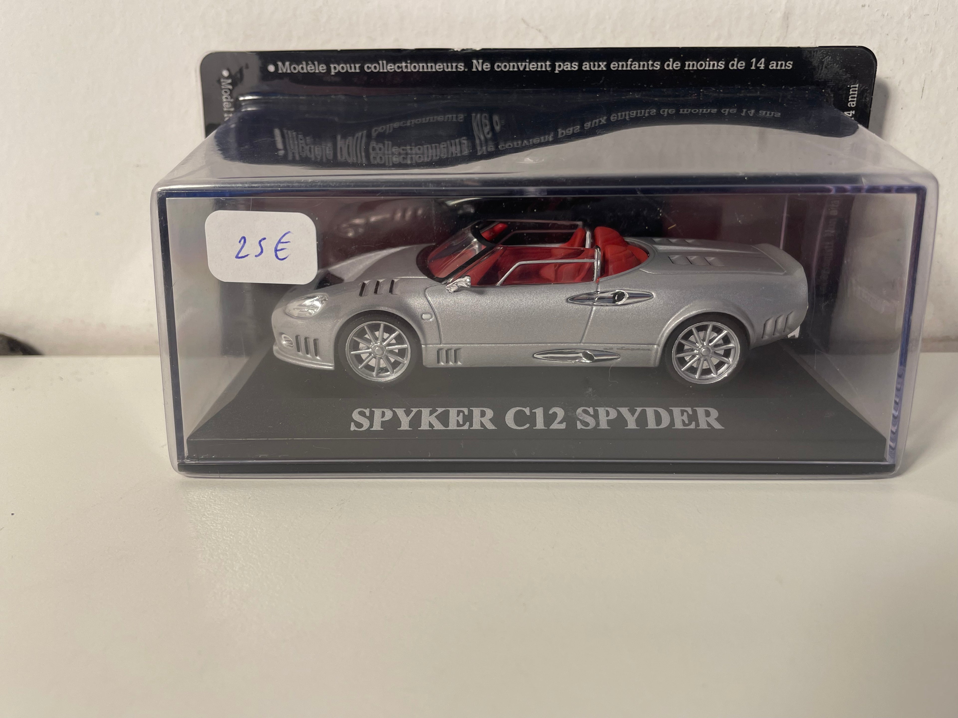 Spyker C12 Grey Spyder
