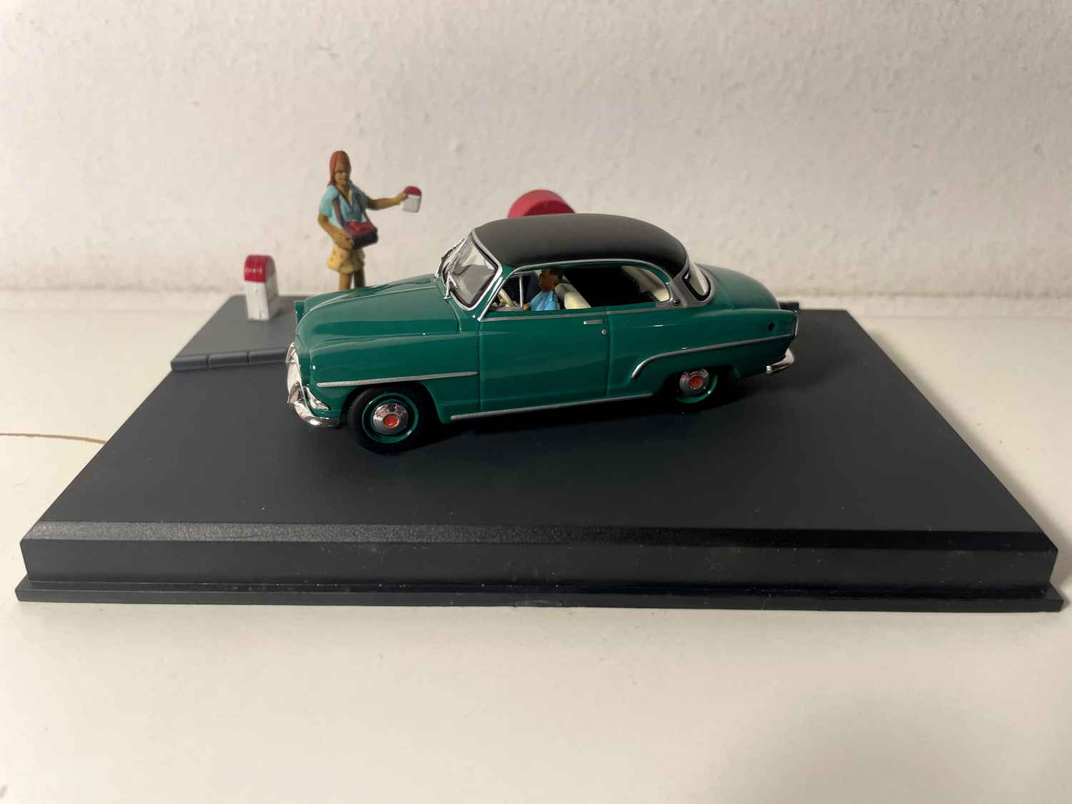 Simca Aronde Grand Large verde - La Nationale 7 - A Estrada Azul