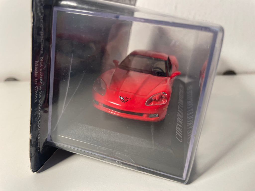 Chevrolet Corvette Z51 rouge (voiture américaine)