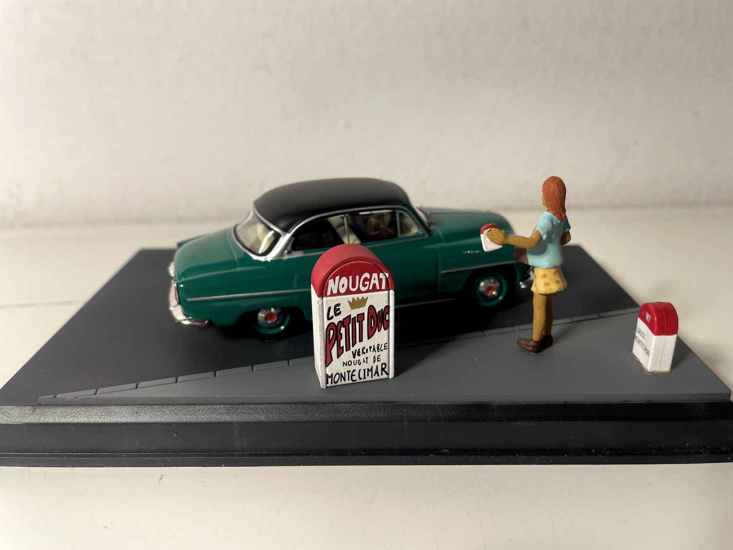 Simca Aronde Grand Large verde - La Nationale 7 - A Estrada Azul