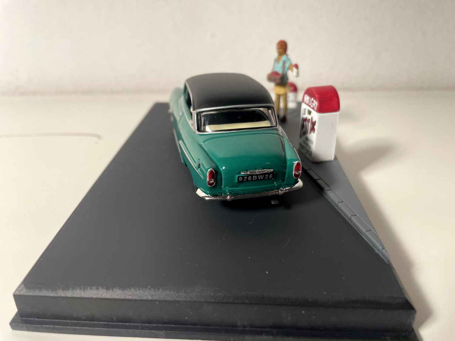 Simca Aronde Grand Large verde - La Nationale 7 - A Estrada Azul