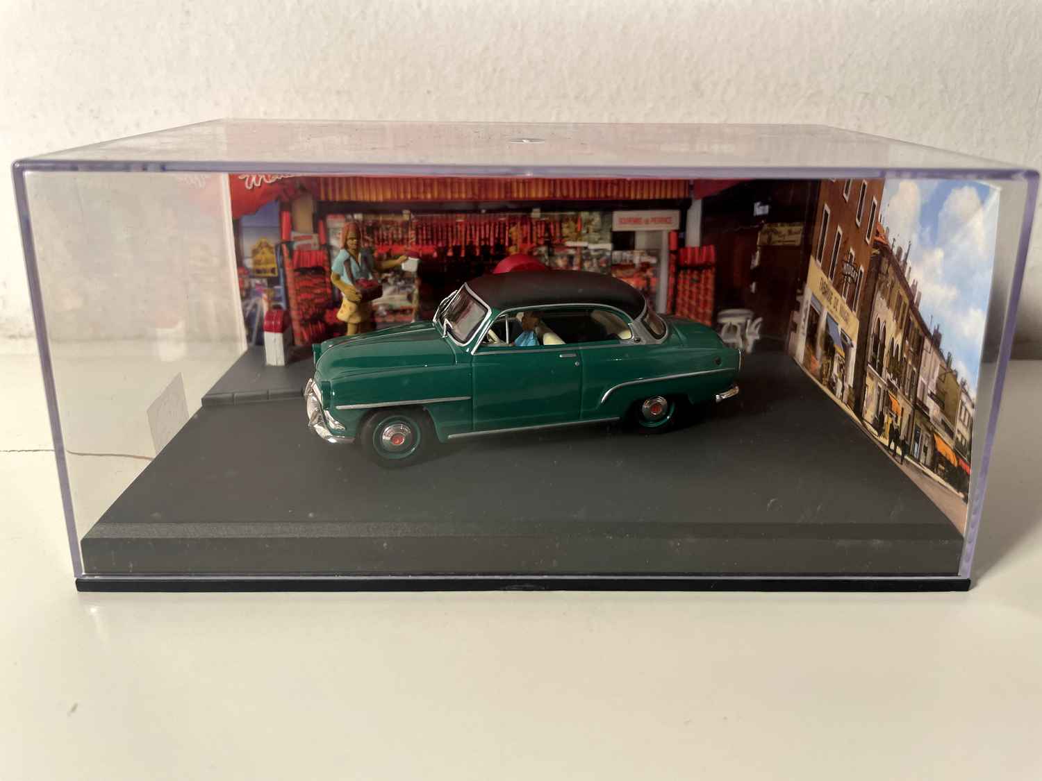 Simca Aronde Grand Large verde - La Nationale 7 - A Estrada Azul