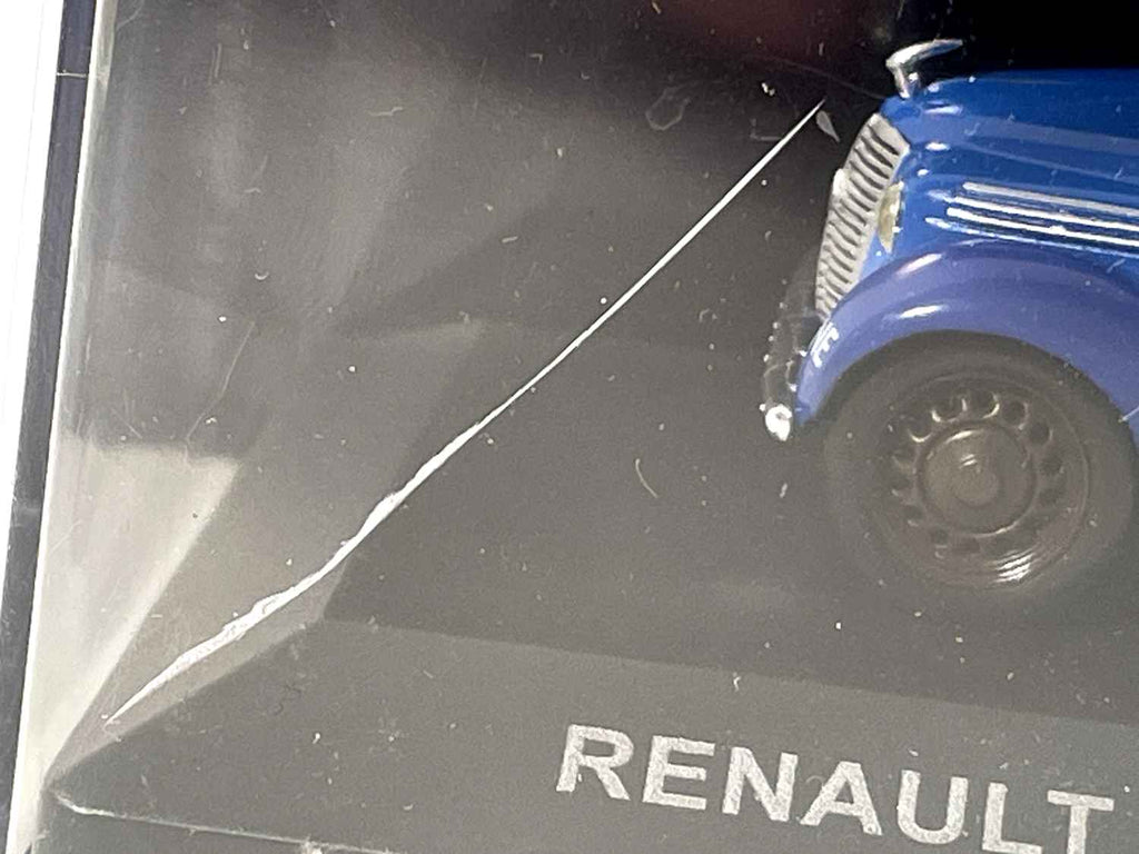 Renault Dauphinoise azul - Publicidad en los pasteles GONDOLO
