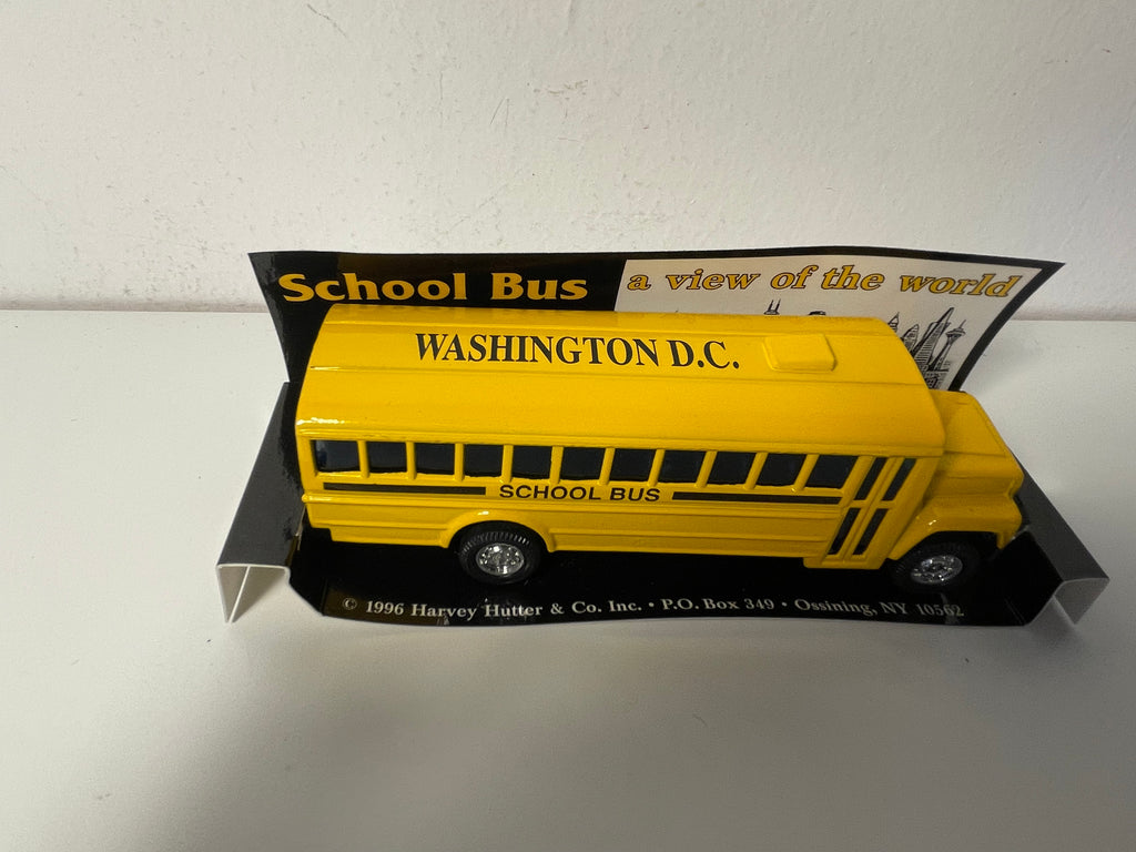 Bus scolaire anglais jaune - School bus