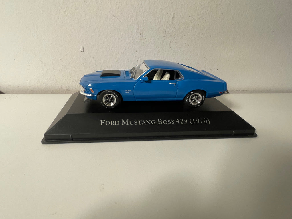1970 Blaue Ford Mustang Boss 429 (Amerikanisches Auto)