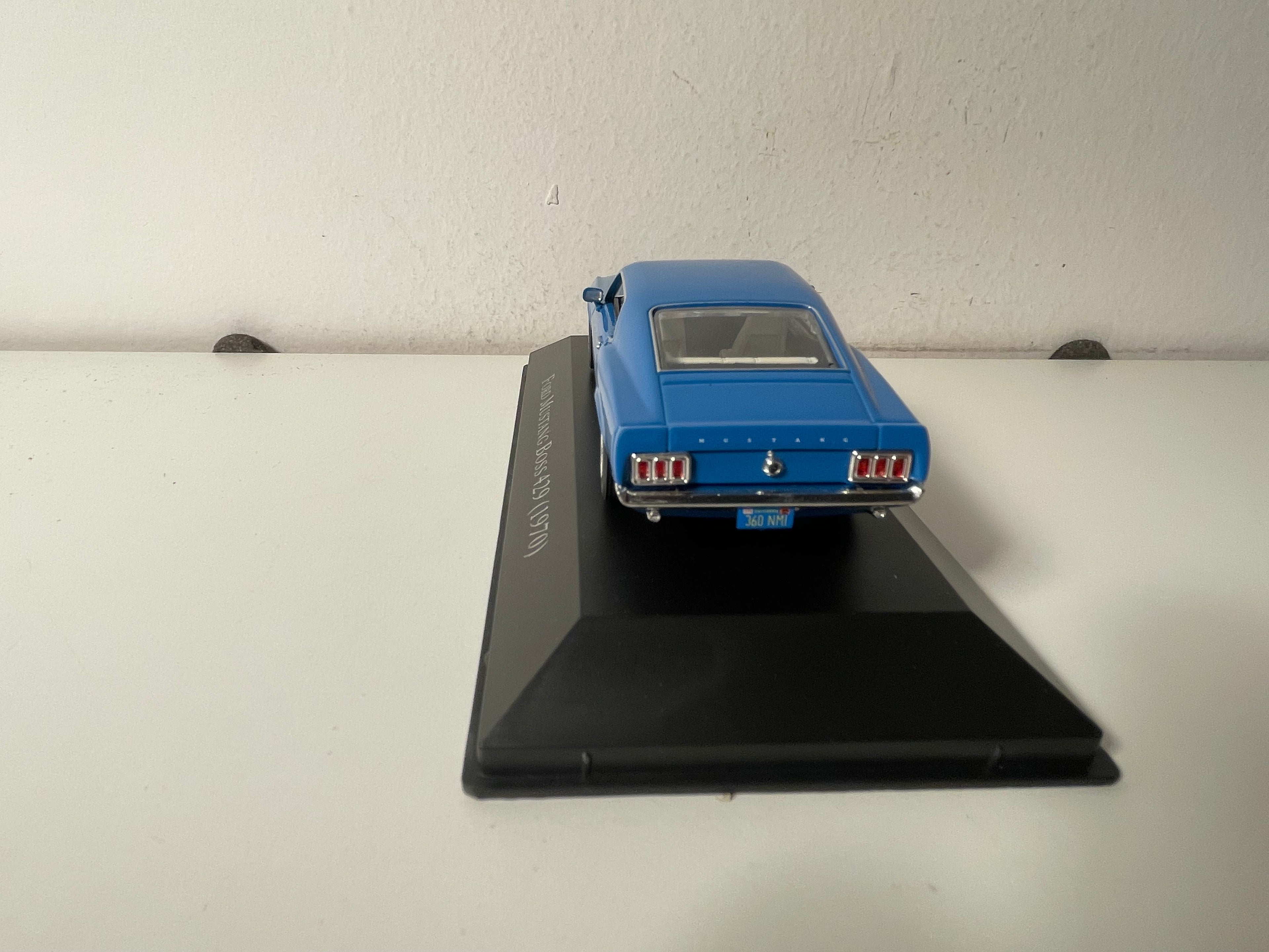 1970 Blaue Ford Mustang Boss 429 (Amerikanisches Auto)