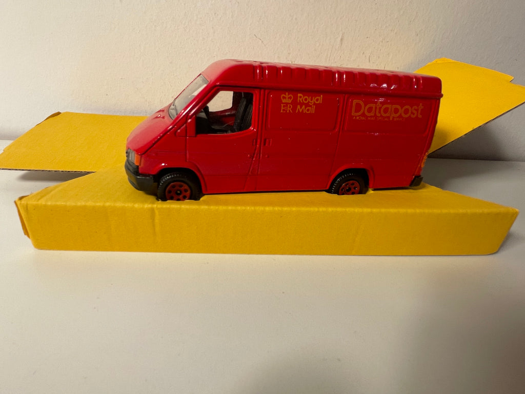 Roter Ford Transit Van - Data Post Postwagen - CORGI